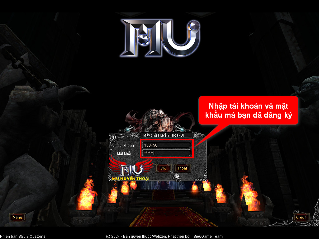 Chức năng chính của Game MU Tử Thần