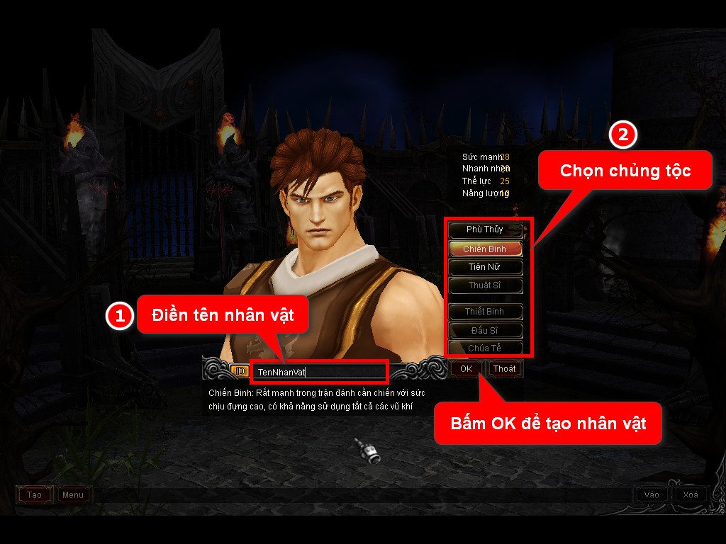 Chức năng chính của Game MU Tử Thần