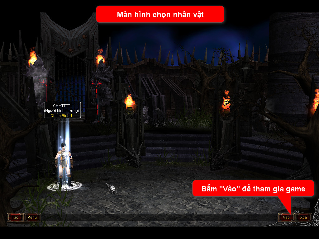 Chức năng chính của Game MU Tử Thần